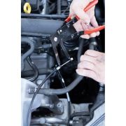 ALICATES FLEXIBLES PARA ABRAZADERAS ,CON CABLE.