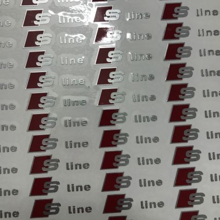 PEGATINA PARA AUDI S LINE