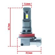 EPLH123 Bombillas LED H11 6000K 12V